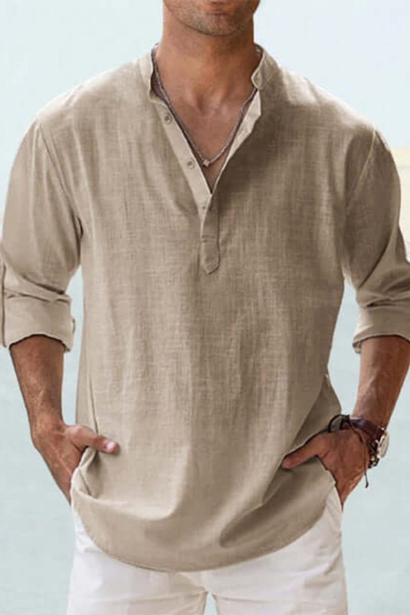 Filbert | Herren Sommer Hemd | Weiß