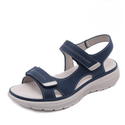 Orthopädische Sandalen für Damen | Verstellbarer Riemen – Blau