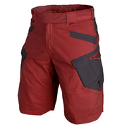 Sommerfeld | Taktische Cargo-Shorts für Herren (1 kaufen, 1 GRATIS dazu) – Karmesin Himmel/Aschgrau