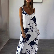 Veyra | Blühendes Anmut-Kleid – weiss