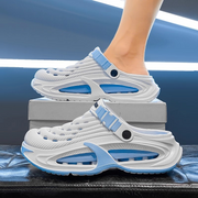 Herren-EVA-Clogs mit Fersenriemen – Blau