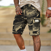 Flourence | Robuste Herren-Shorts im Military-Look – Khaki