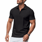 Ancroft - extraweiches Poloshirt – Schwarz