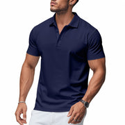 Ancroft - extraweiches Poloshirt – Marineblau