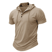 David | Sportliches Herren Shirt – Khaki