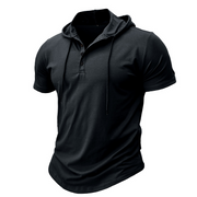 David | Sportliches Herren Shirt – Schwarz