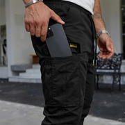 Eldoro | Robuste Herren-Jogger mit Taschen – Schwarz