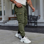 Eldoro | Robuste Herren-Jogger mit Taschen – Armeegrün