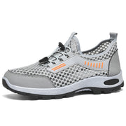 Allan | Atmungsaktive Herren-Sneaker mit griffiger Sohle – Grau