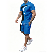 Arvidho | Bequemes Herren-Set für Training und Freizeit – Blau