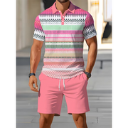 Sommerfeld | Sommer-Set mit Poloshirt und Shorts für Herren – D