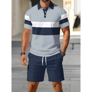 Sommerfeld | Sommer-Set mit Poloshirt und Shorts für Herren – 🔥A