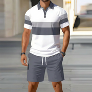 Sommerfeld | Sommer-Set mit Poloshirt und Shorts für Herren – 🔥C