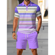 Sommerfeld | Sommer-Set mit Poloshirt und Shorts für Herren – F
