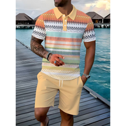 Sommerfeld | Sommer-Set mit Poloshirt und Shorts für Herren – E