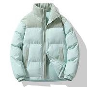 Steppjacke Herren Wattiert – Hellblau
