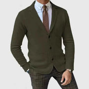 Strickblazer Für Herren – Dunkelgrün