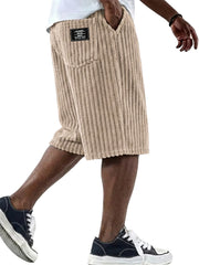 Sommerfeld | Cord-Shorts mit Stickdetail (1 Kaufen, 1 GRATIS dazu) – Beige
