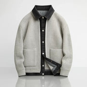 Antrick - strukturierte Utility-Jacke – Grau
