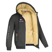 Herren Casual Strickjacke – Dunkelgrau
