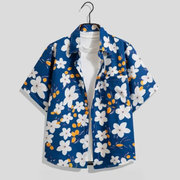 Torben | Herren Hemd Blumenmuster Sommer Style – Florica