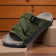 Torben | Herren Outdoor Sandalen mit Schnalle – Grün