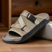 Torben | Herren Outdoor Sandalen mit Schnalle – Khaki