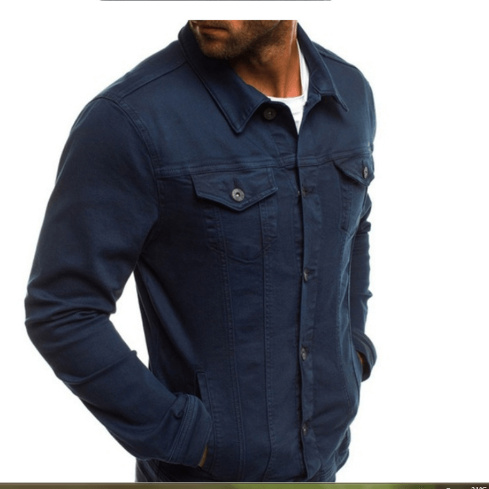 Aziel | Herren Sommer Jacke | Schwarz