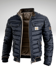 Übergangsjacke Herren Marineblau – Marineblau