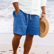 Valentin | Herren Shorts Für Strand Mit Taschen – Blau