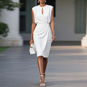 Evi™ - Professionelle Kleid – Weiß