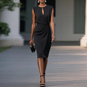 Evi™ - Professionelle Kleid – Schwarz