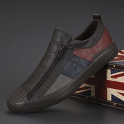 Felix | Herren Leder Slip-Ons in zeitloser Silhouette – Dark Brown