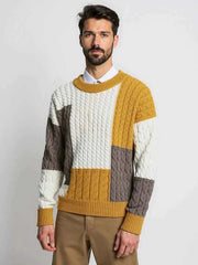 Vintage Pullover Herren – Weiß