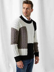 Vintage Pullover Herren – Schwarz