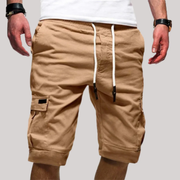 Volker | Herren Cargo Shorts Mit Taschen Für Urlaub – Khaki