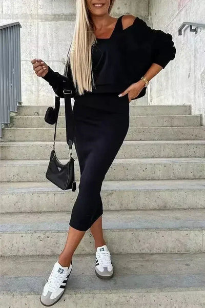 Lucile Zweiteiliges Set mit langen Ärmeln