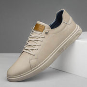 Braelon - Strukturierter Low-Top-Sneaker – Siena Beige