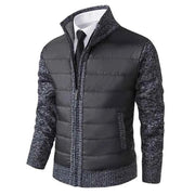Warme Winterjacke Herren – Dunkelgrau