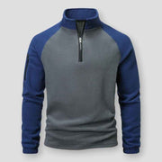 Warmer Pullover Herren – Blau