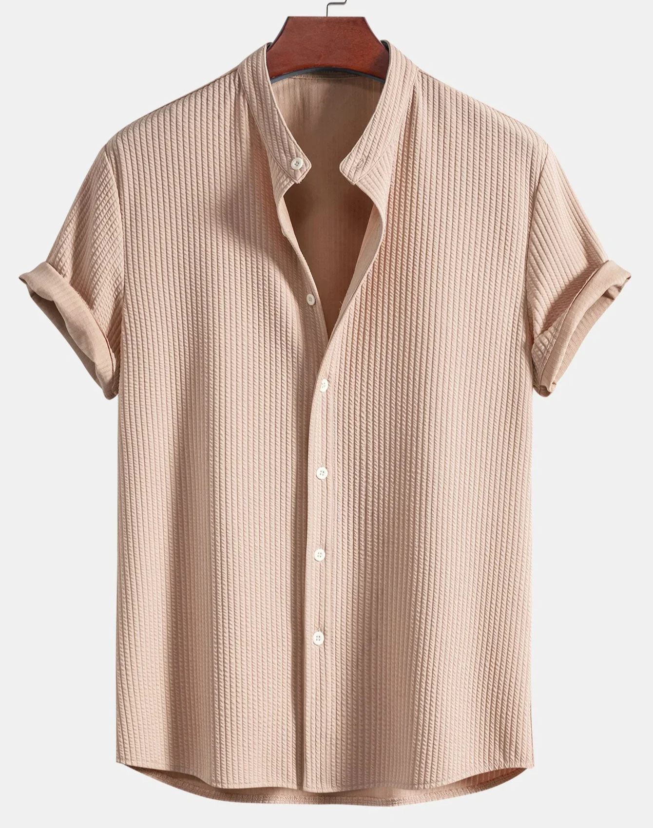 Cillian | Herren Weiß Hemd | Kurzarm