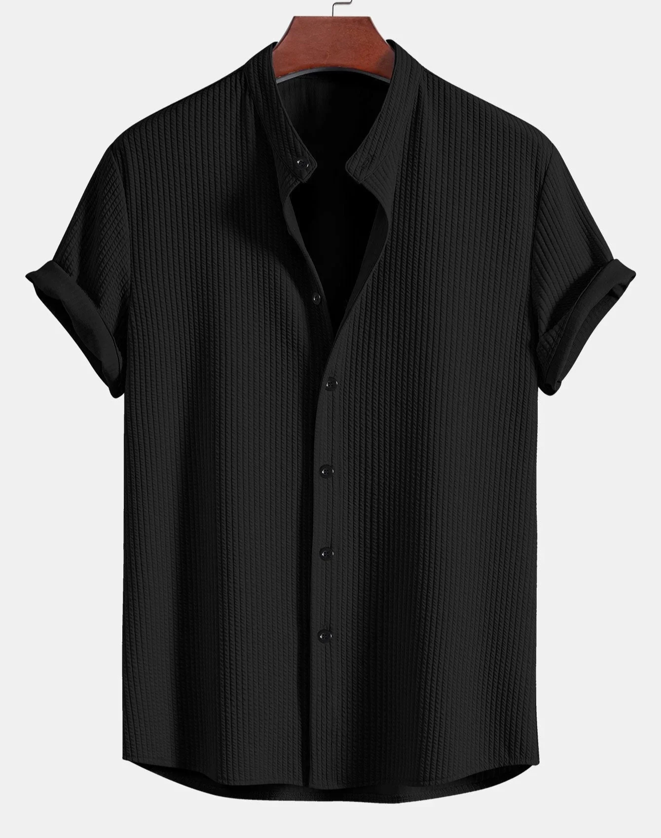 Cillian | Herren Weiß Hemd | Kurzarm