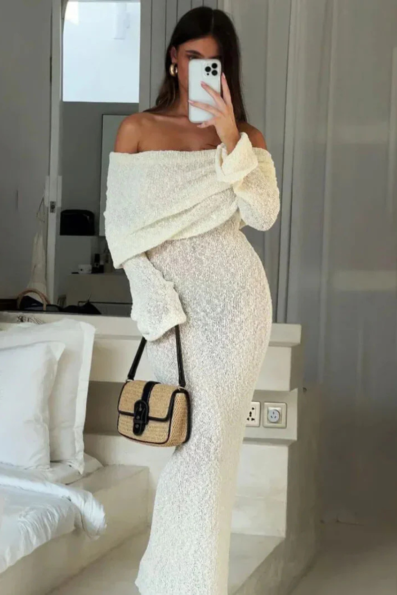 Xena | Elegante Weiße Kleider | Maxi