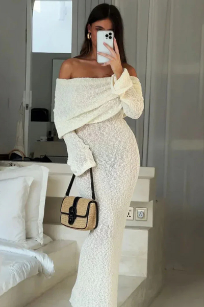 Xena | Elegante Weiße Kleider | Maxi