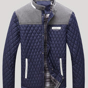 Wendric | Herren Steppjacke mit Stehkragen – Marineblau