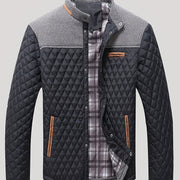 Wendric | Herren Steppjacke mit Stehkragen – Schwarz