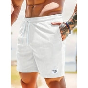 Sander | Luxe lässige Shorts mit Kordelzug – Ultimativer Komfort und modern – Weiß