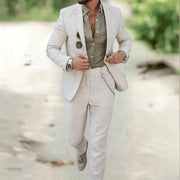 Wolfgang | Herren Eleganter Anzug – Beige