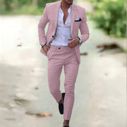 Wolfgang | Herren Eleganter Anzug – Rosa
