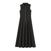 Zaira | Damen Elegantes Maxikleid – Fließendes Sommerkleid Urlaub & Hochzeit 2026 – Schwarz